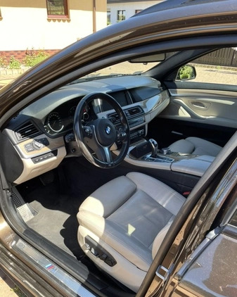BMW Seria 5 cena 87500 przebieg: 181000, rok produkcji 2014 z Morąg małe 211